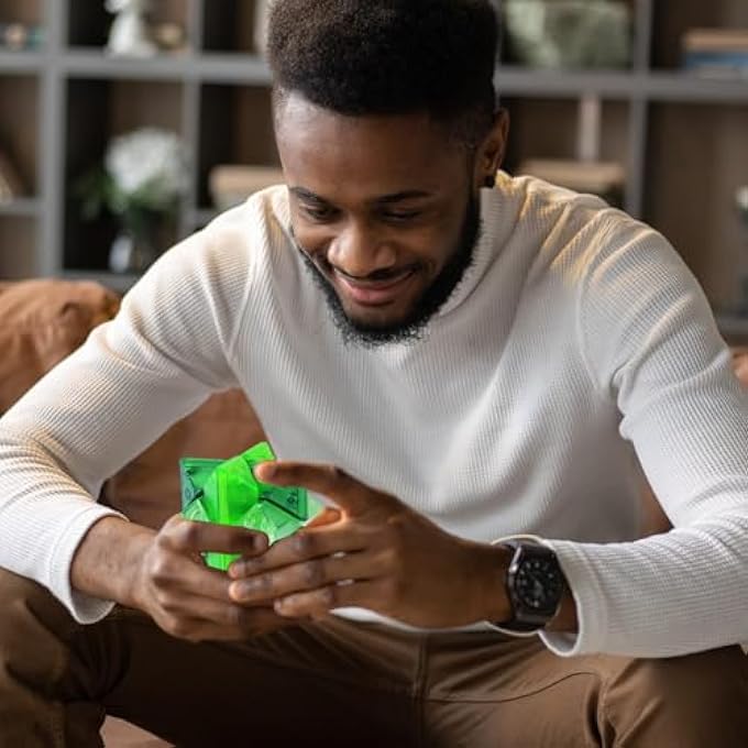 BRAIN TEASER PUZZLES FOR KIDS AND ADULTS, EDUCATIONAL TOYS, 9PCS 3D PUZZLE SET UNLOCK INTERLOCK IQ MIND TEST, THINKING, PATIENCE GAMES - Image 2